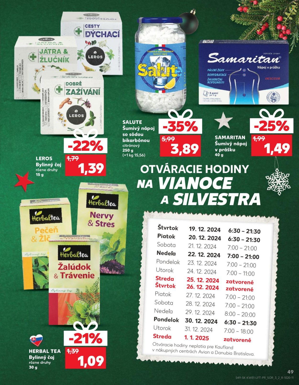 Leták Kaufland - 18.12.2024 - 24.12.2024. Strana 49
