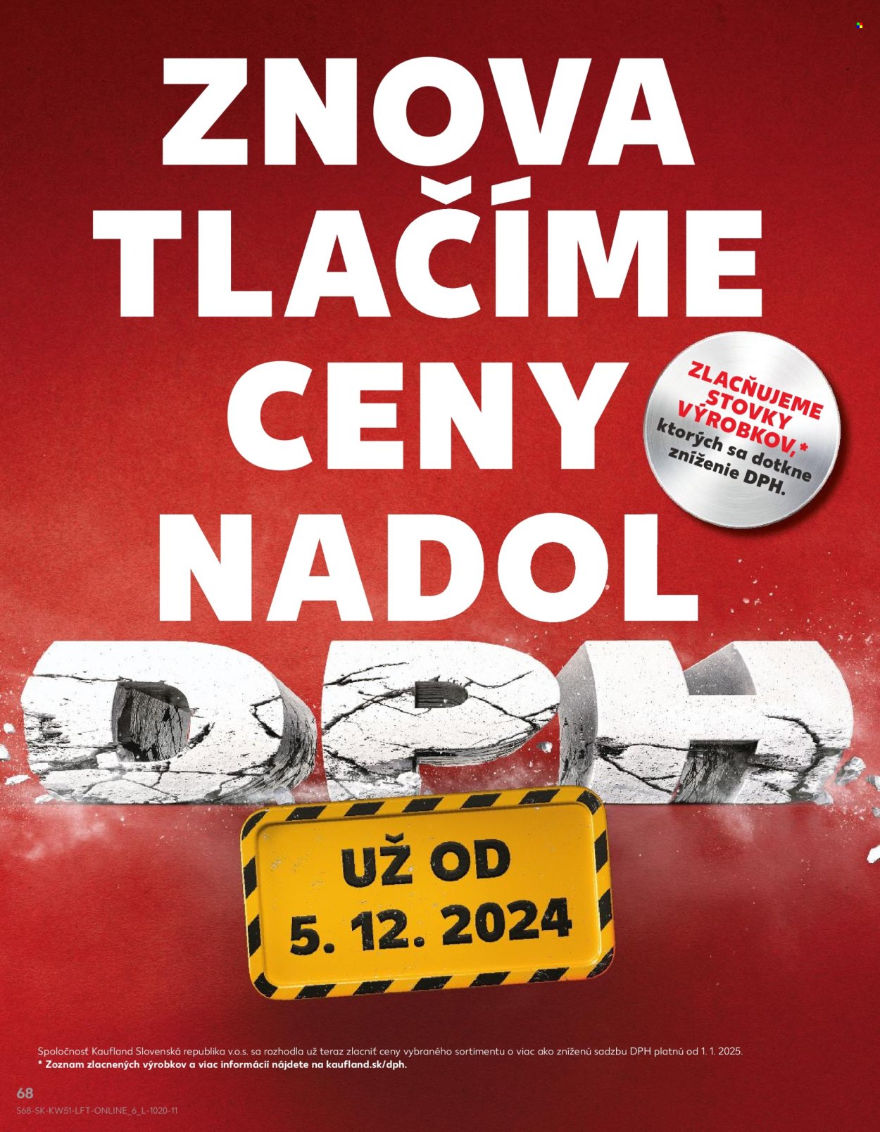 Leták Kaufland - 18.12.2024 - 24.12.2024. Strana 68