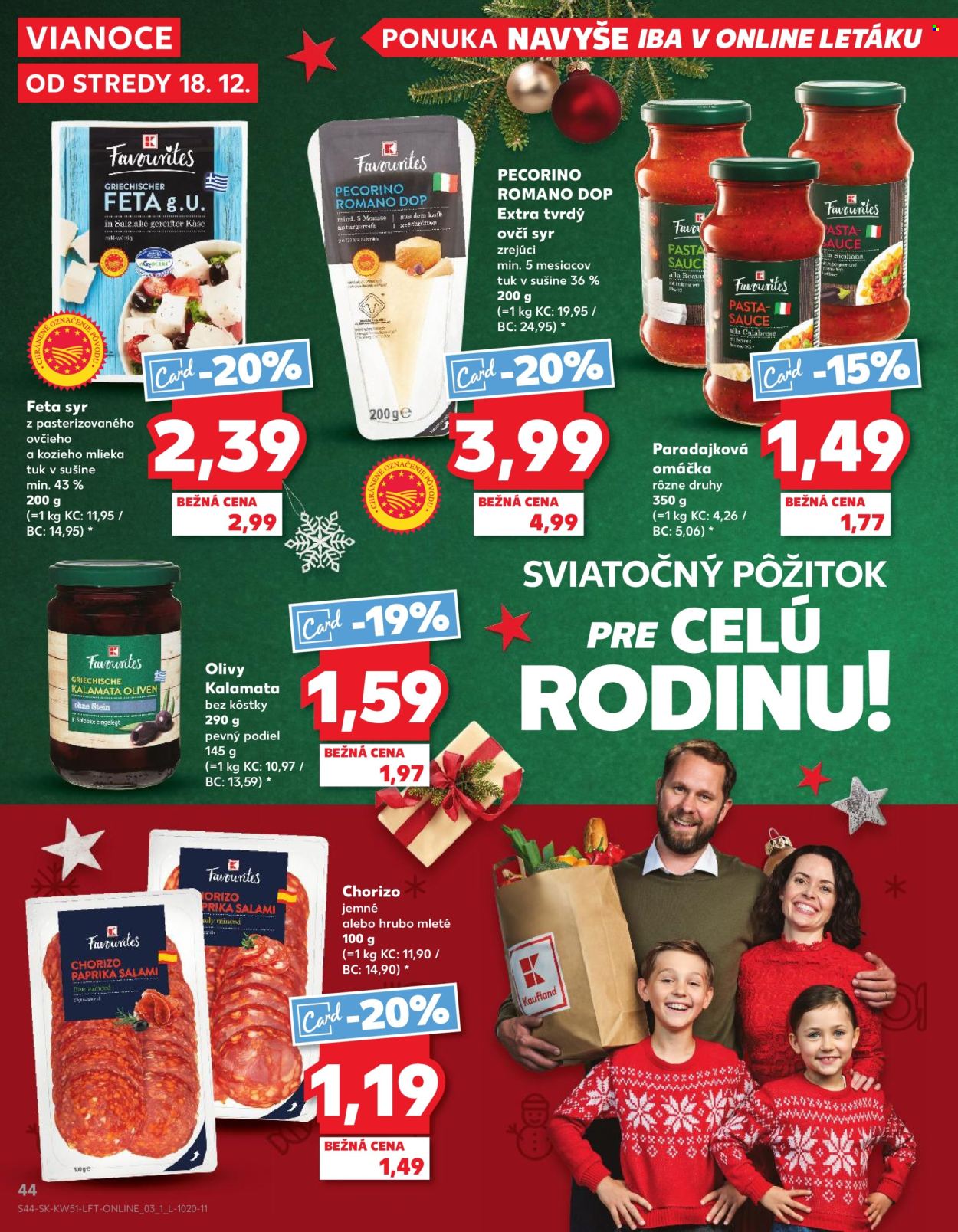 Leták Kaufland - 18.12.2024 - 24.12.2024. Strana 44
