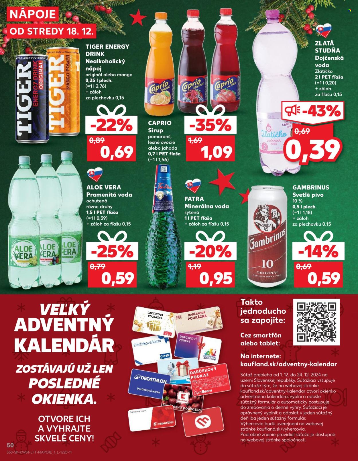Leták Kaufland - 18.12.2024 - 24.12.2024. Strana 50