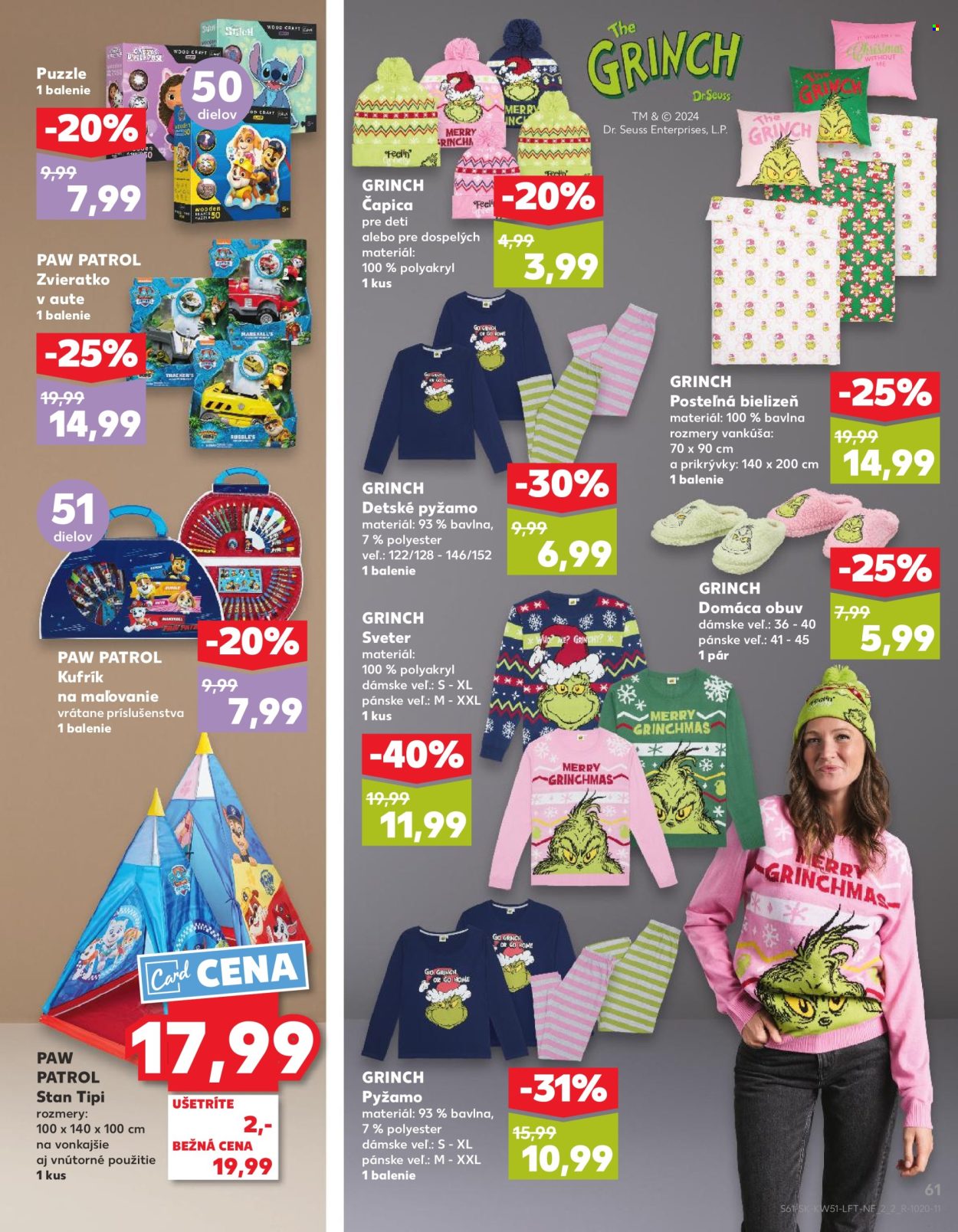 Leták Kaufland - 18.12.2024 - 24.12.2024. Strana 61