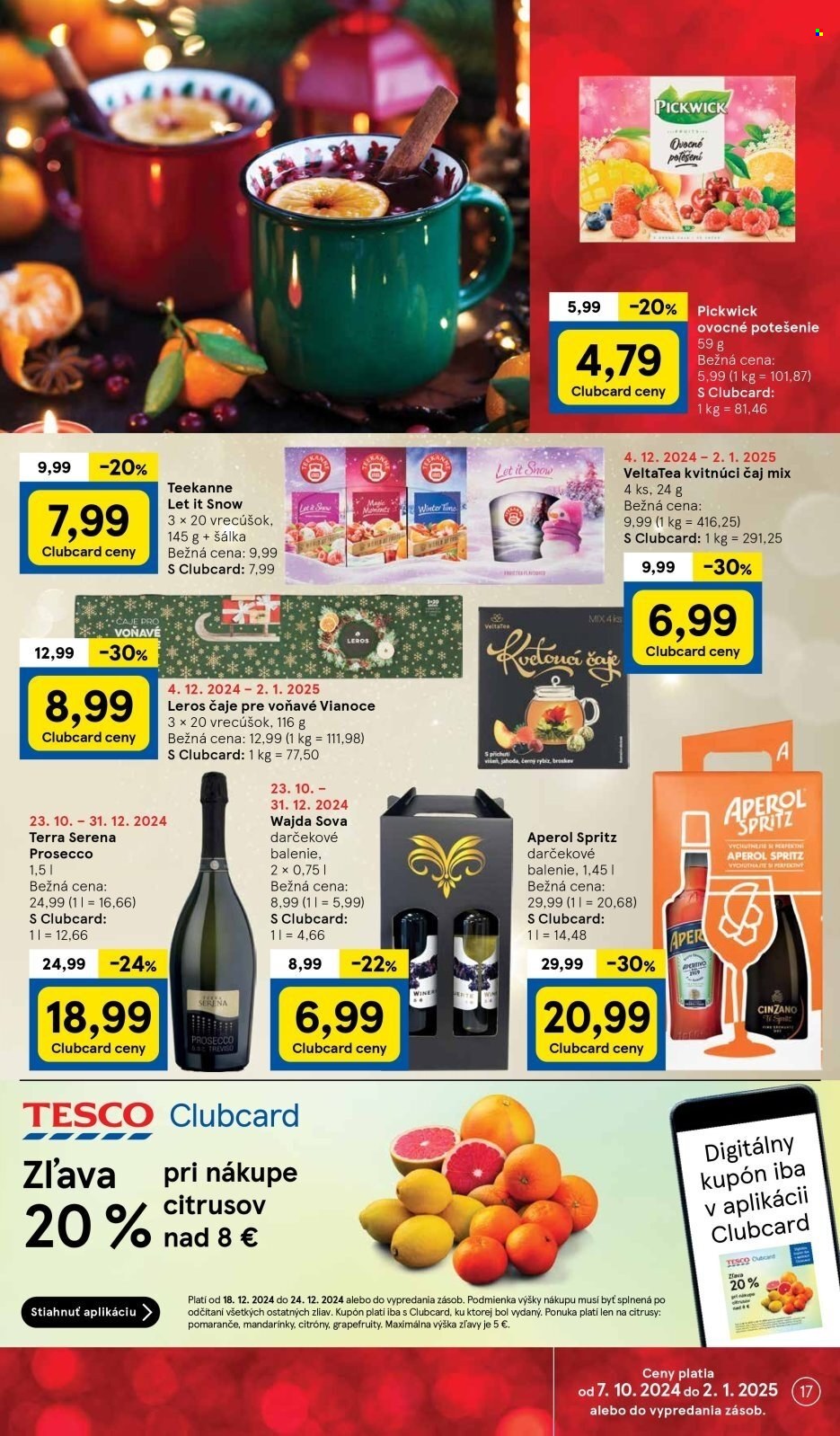 Leták TESCO - 18.12.2024 - 24.12.2024. Strana 17