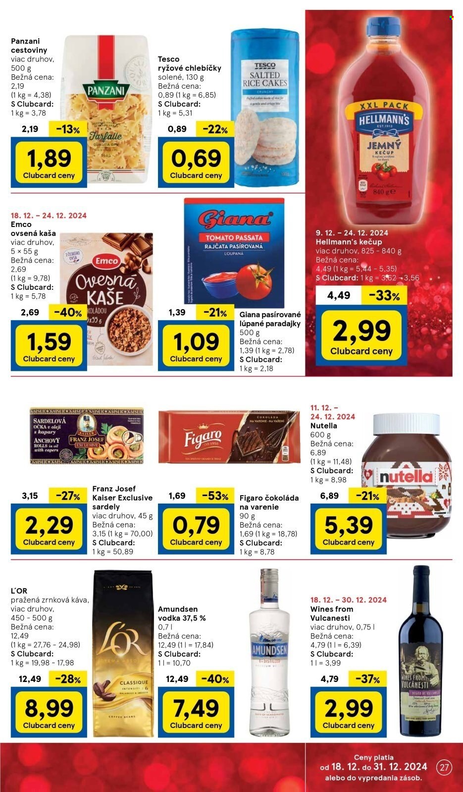 Leták TESCO - 18.12.2024 - 24.12.2024. Strana 27
