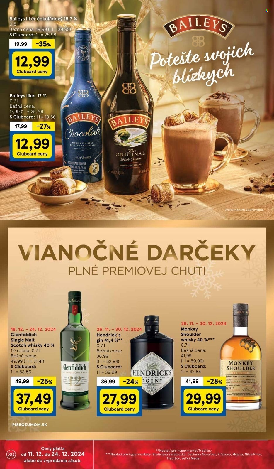 Leták TESCO - 18.12.2024 - 24.12.2024. Strana 30