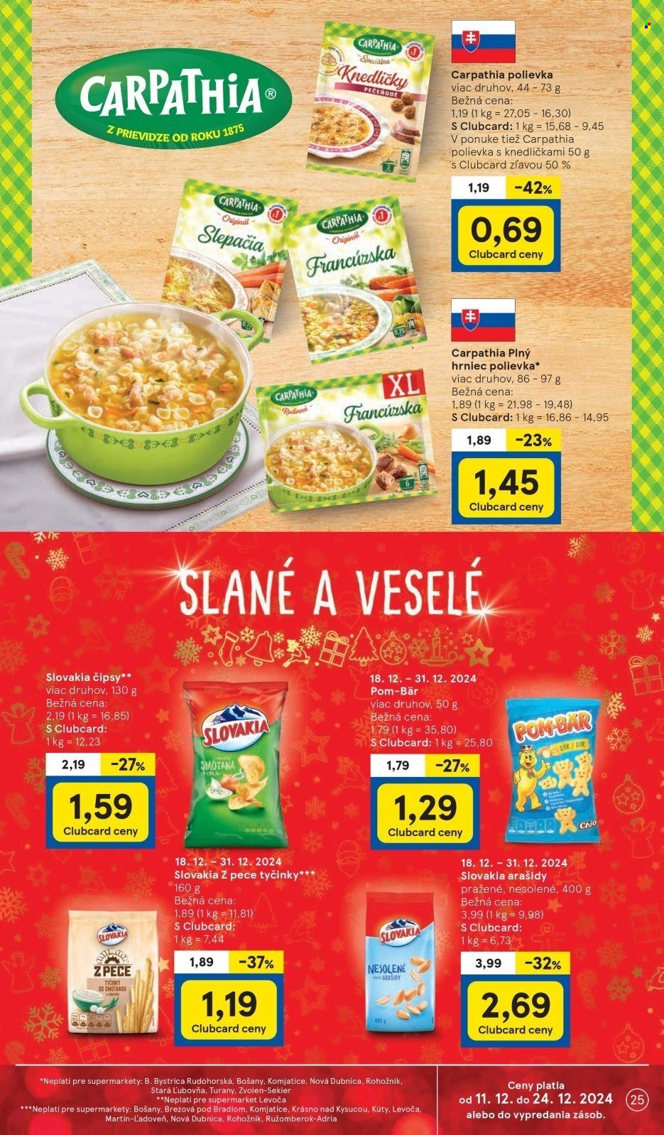 Leták TESCO supermarket - 18.12.2024 - 24.12.2024. Strana 25
