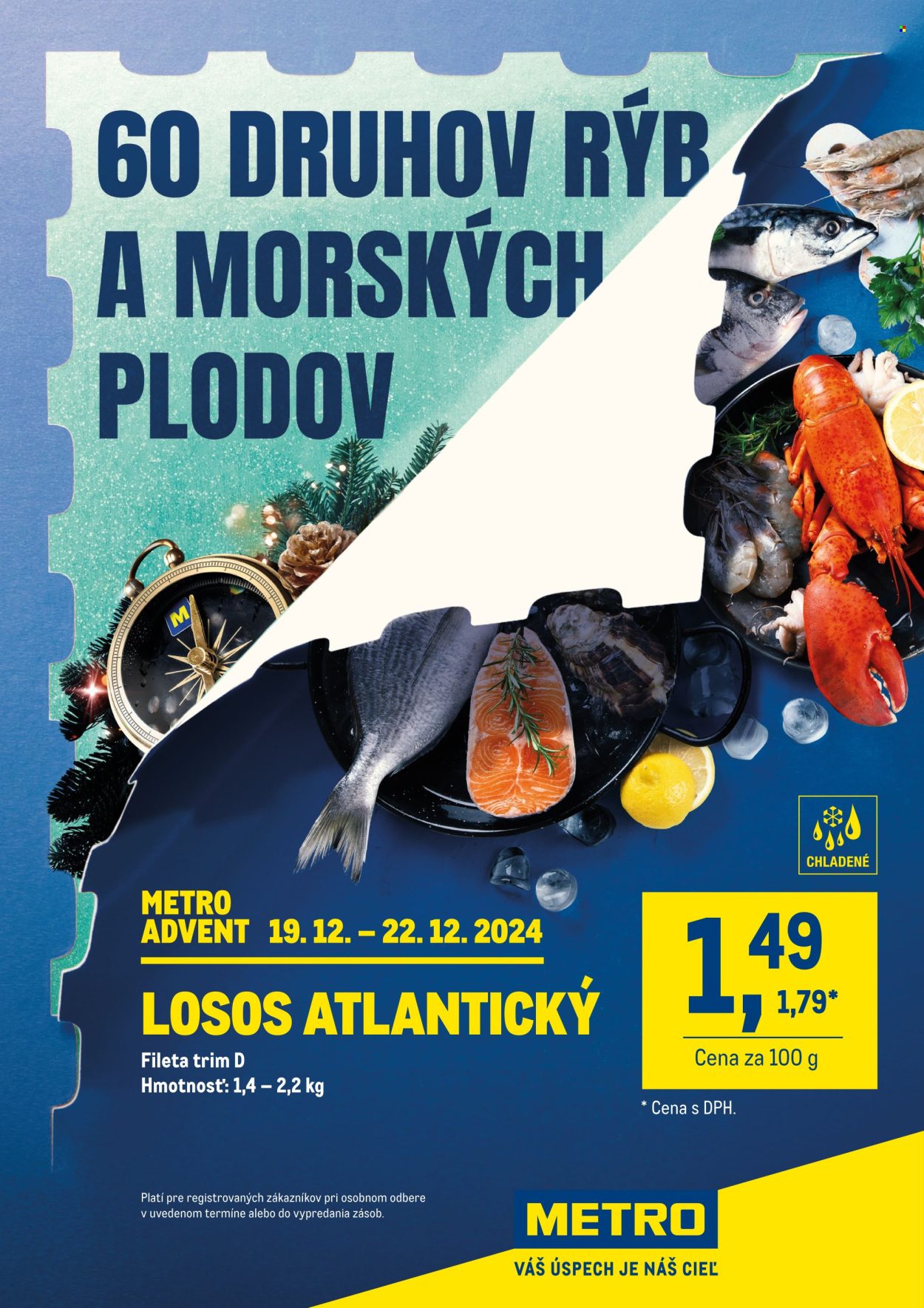 Leták Metro - 19.12.2024 - 22.12.2024. Strana 1