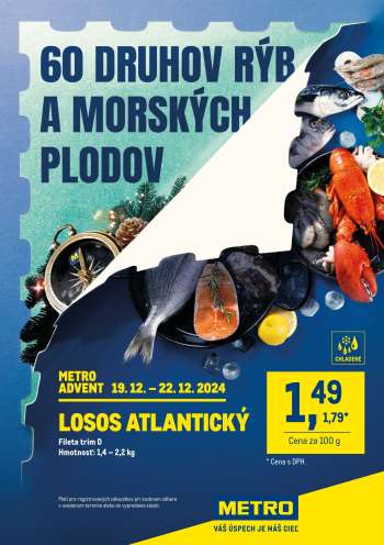 Leták Metro - 19.12.2024 - 22.12.2024.