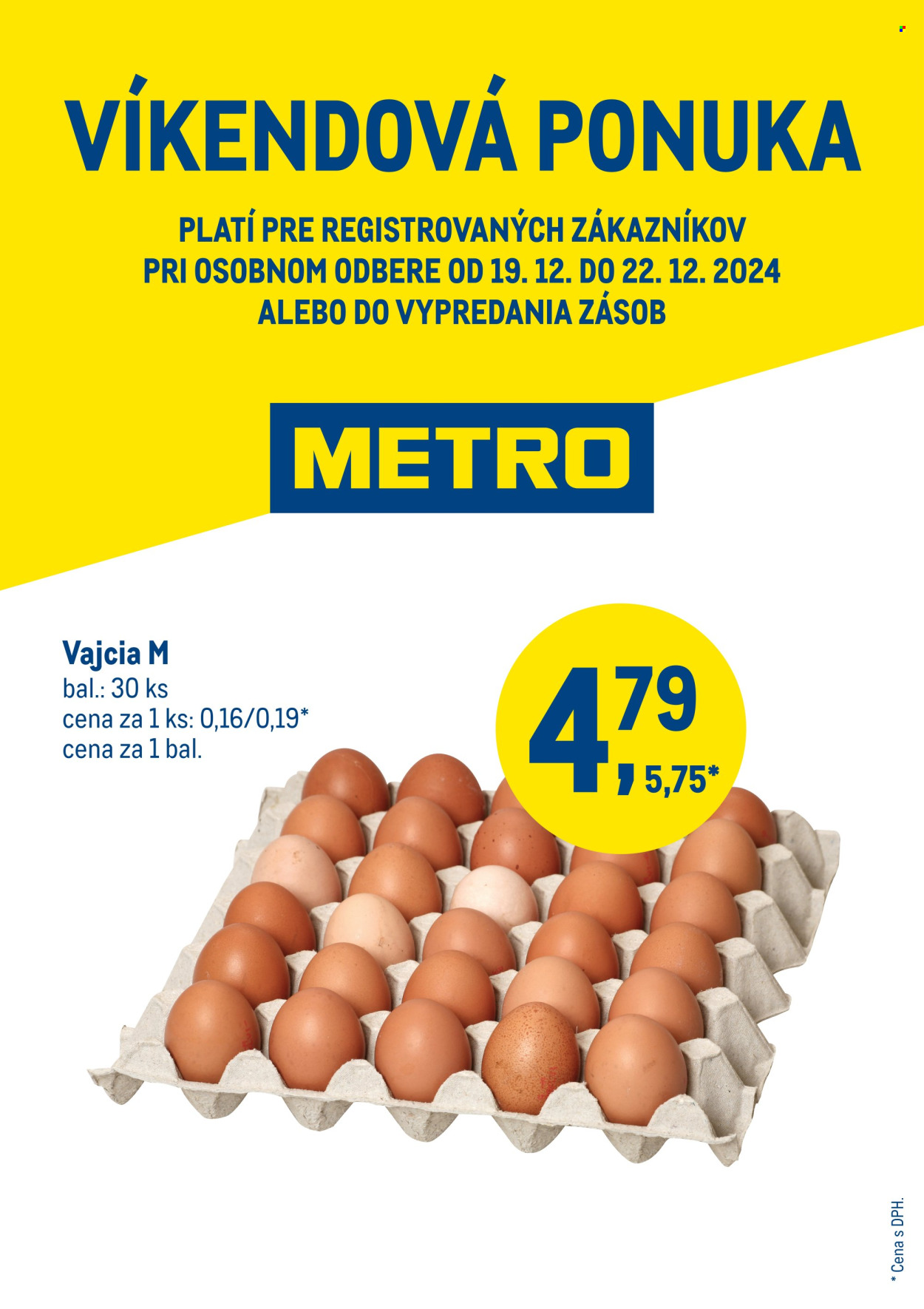 Leták Metro - 19.12.2024 - 22.12.2024. Strana 1
