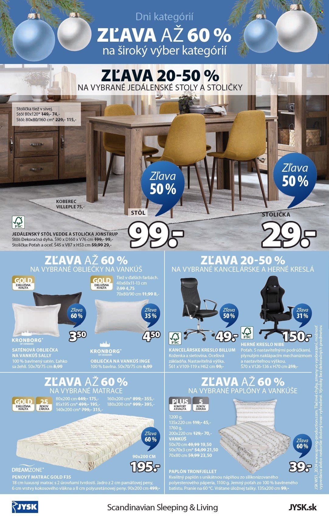 Leták JYSK - 18.12.2024 - 24.12.2024. Strana 9