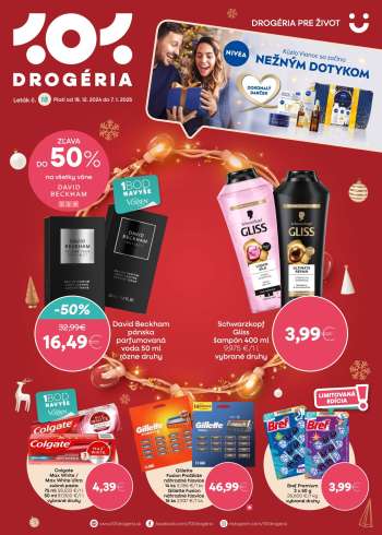 Leták 101 Drogerie - 18.12.2024 - 7.1.2025.