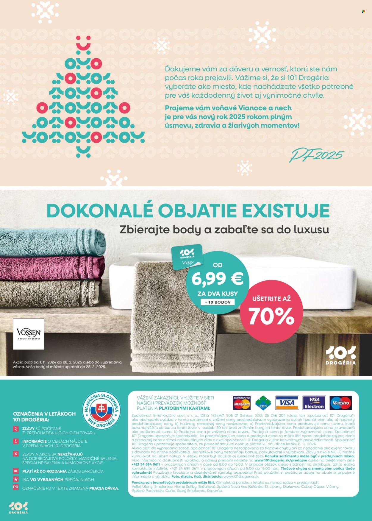 Leták 101 Drogerie - 18.12.2024 - 7.1.2025. Strana 12