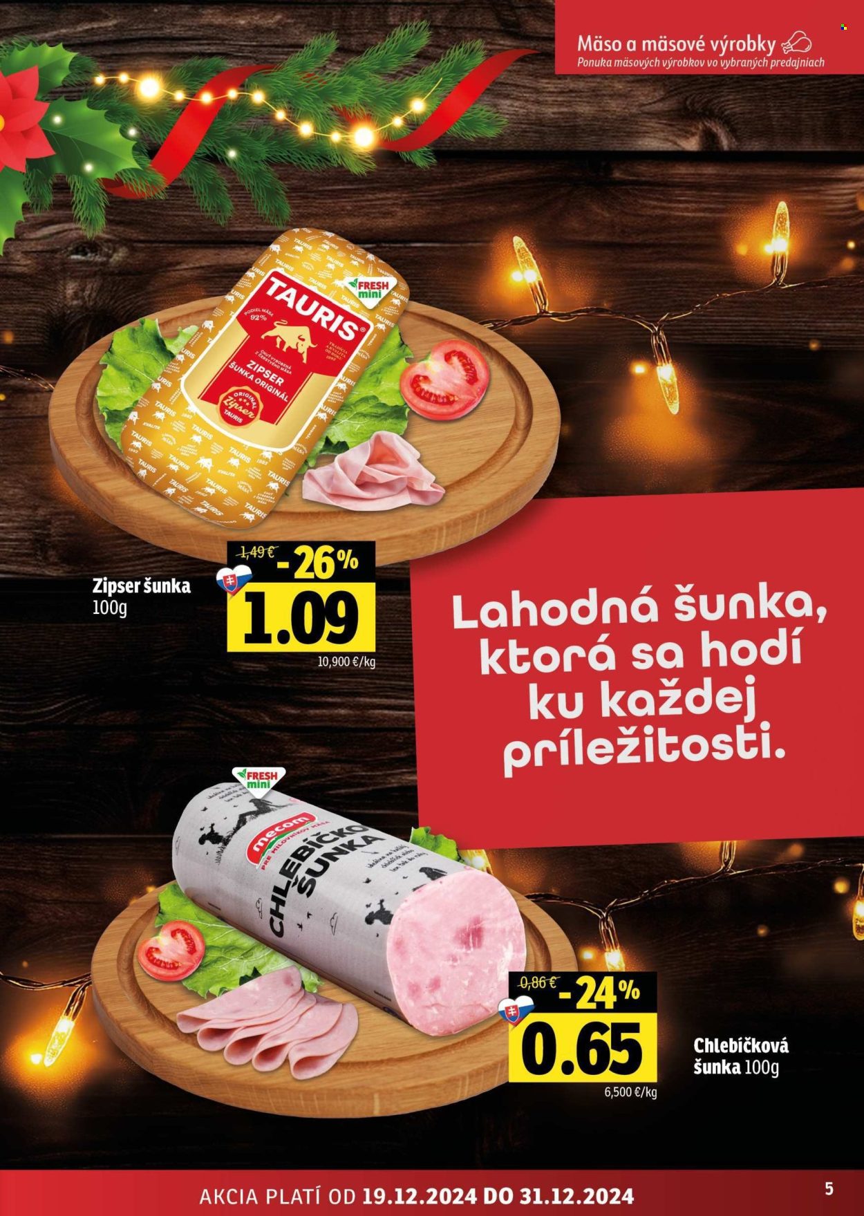 Leták FRESH - 19.12.2024 - 31.12.2024. Strana 5