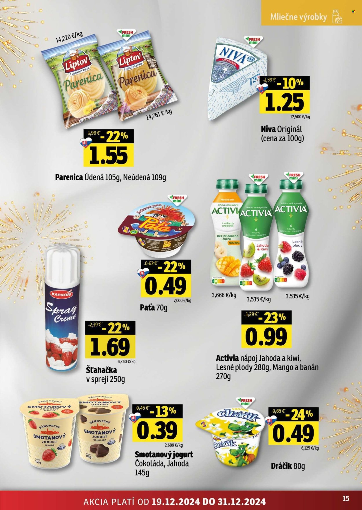 Leták FRESH - 19.12.2024 - 31.12.2024. Strana 15