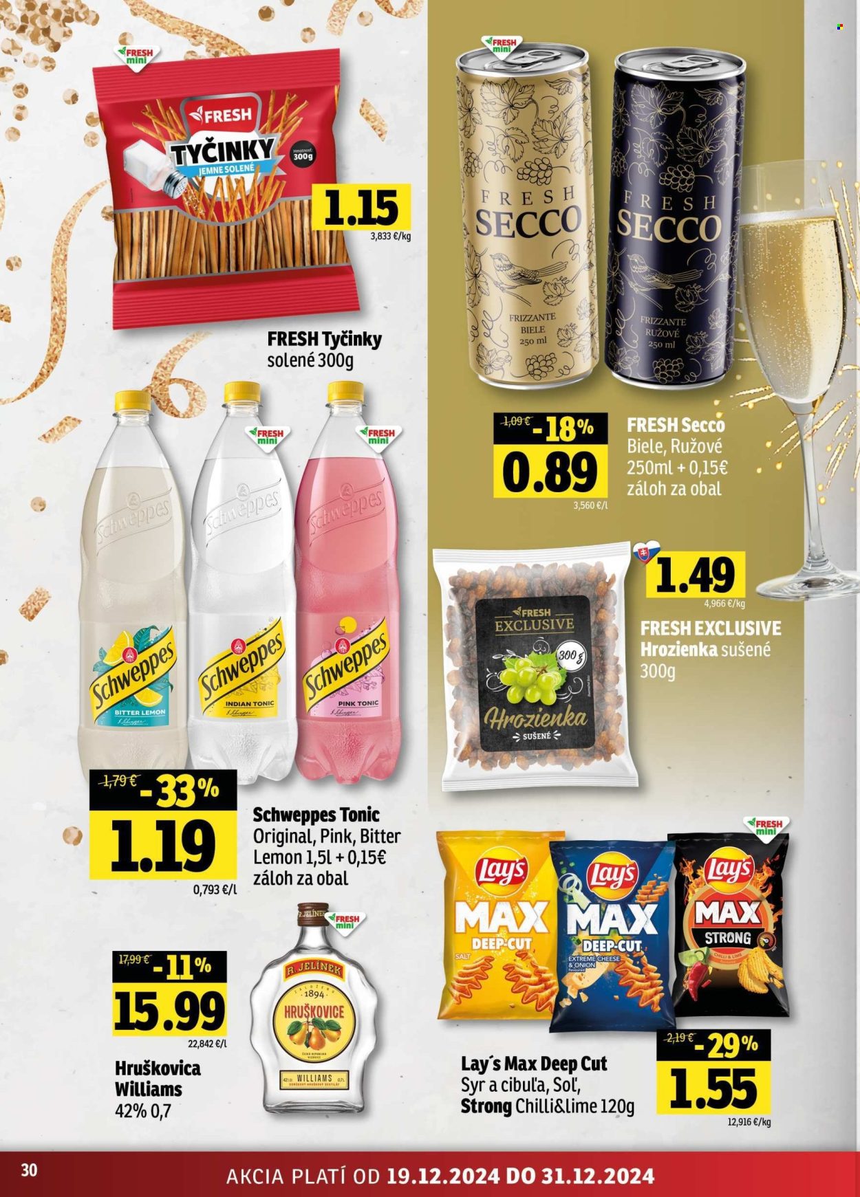 Leták FRESH - 19.12.2024 - 31.12.2024. Strana 30