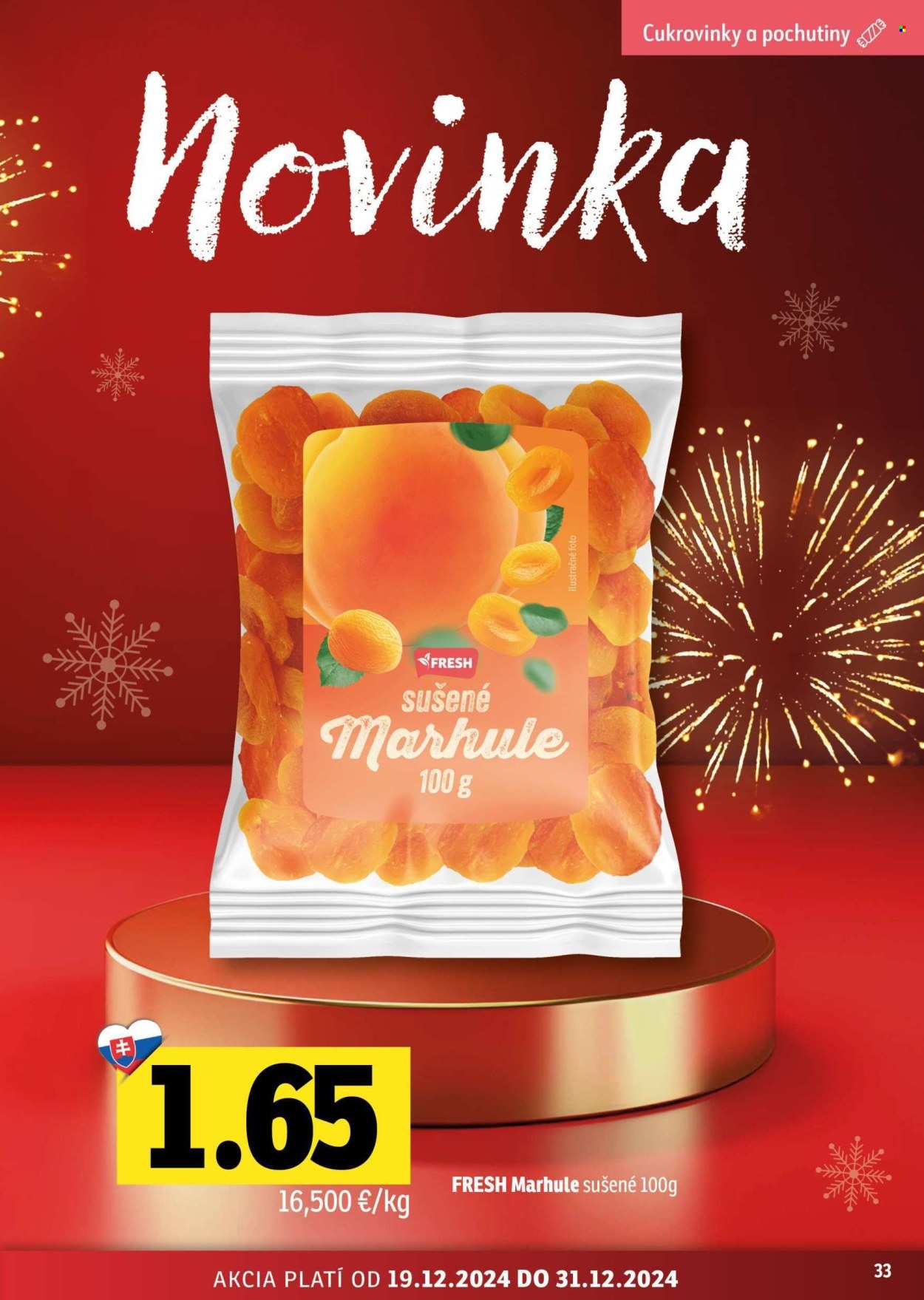 Leták FRESH - 19.12.2024 - 31.12.2024. Strana 33