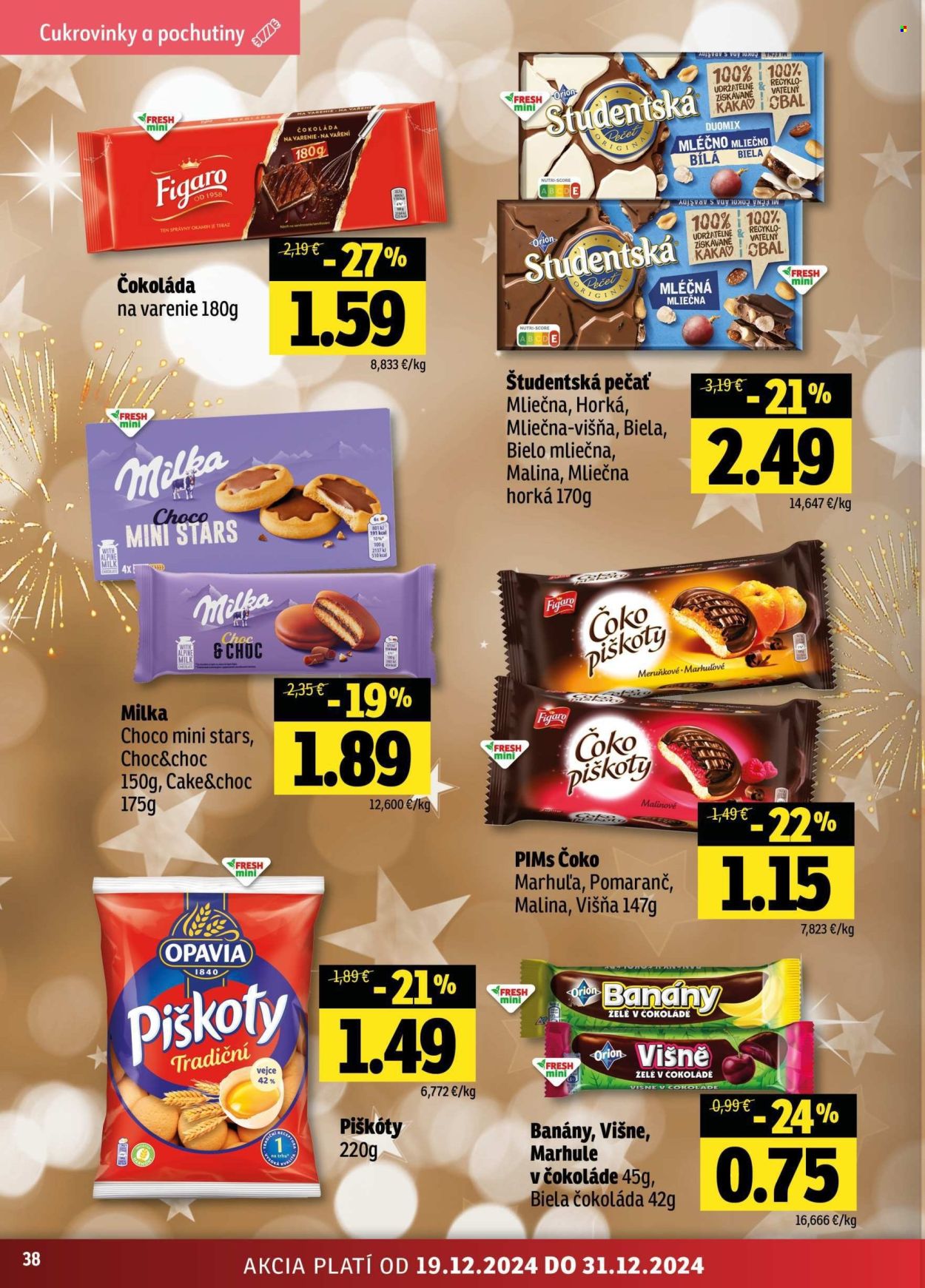 Leták FRESH - 19.12.2024 - 31.12.2024. Strana 38