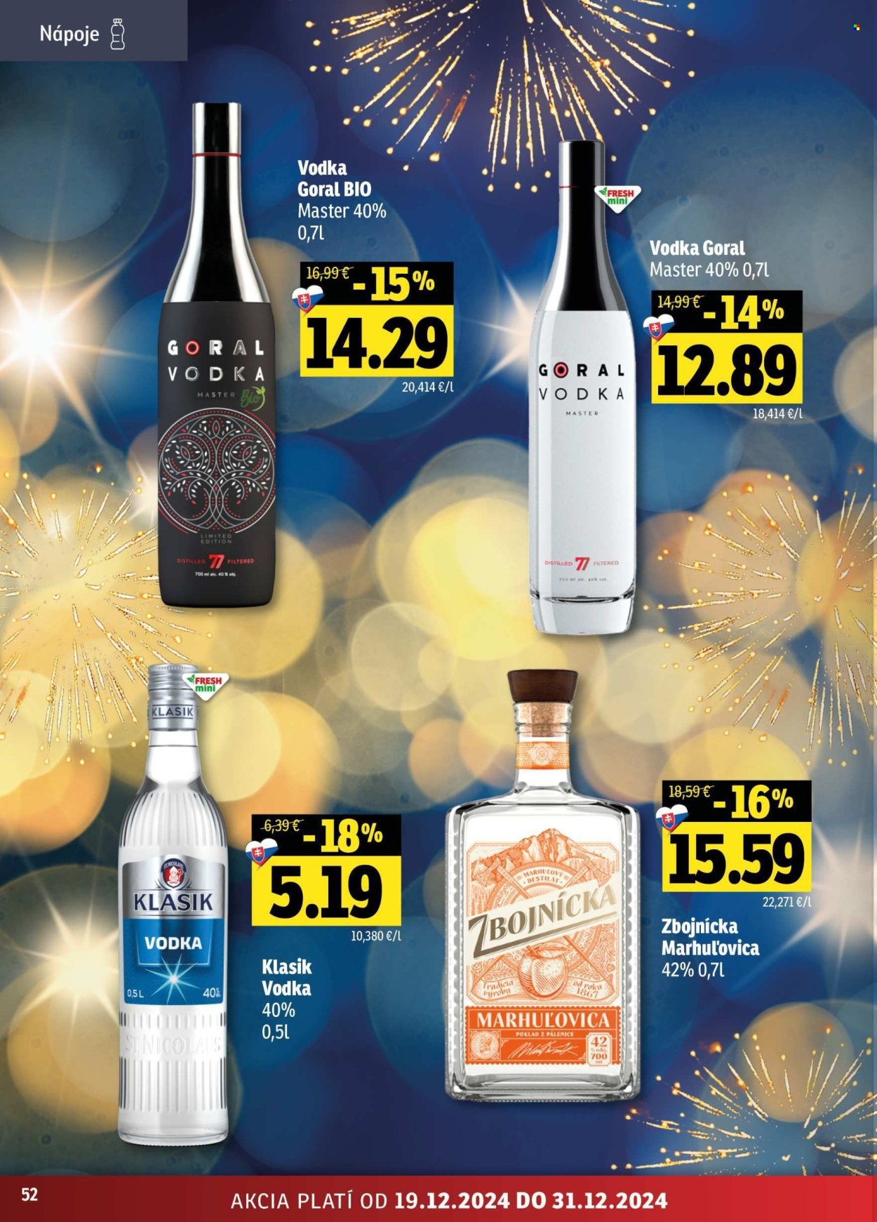 Leták FRESH - 19.12.2024 - 31.12.2024. Strana 52