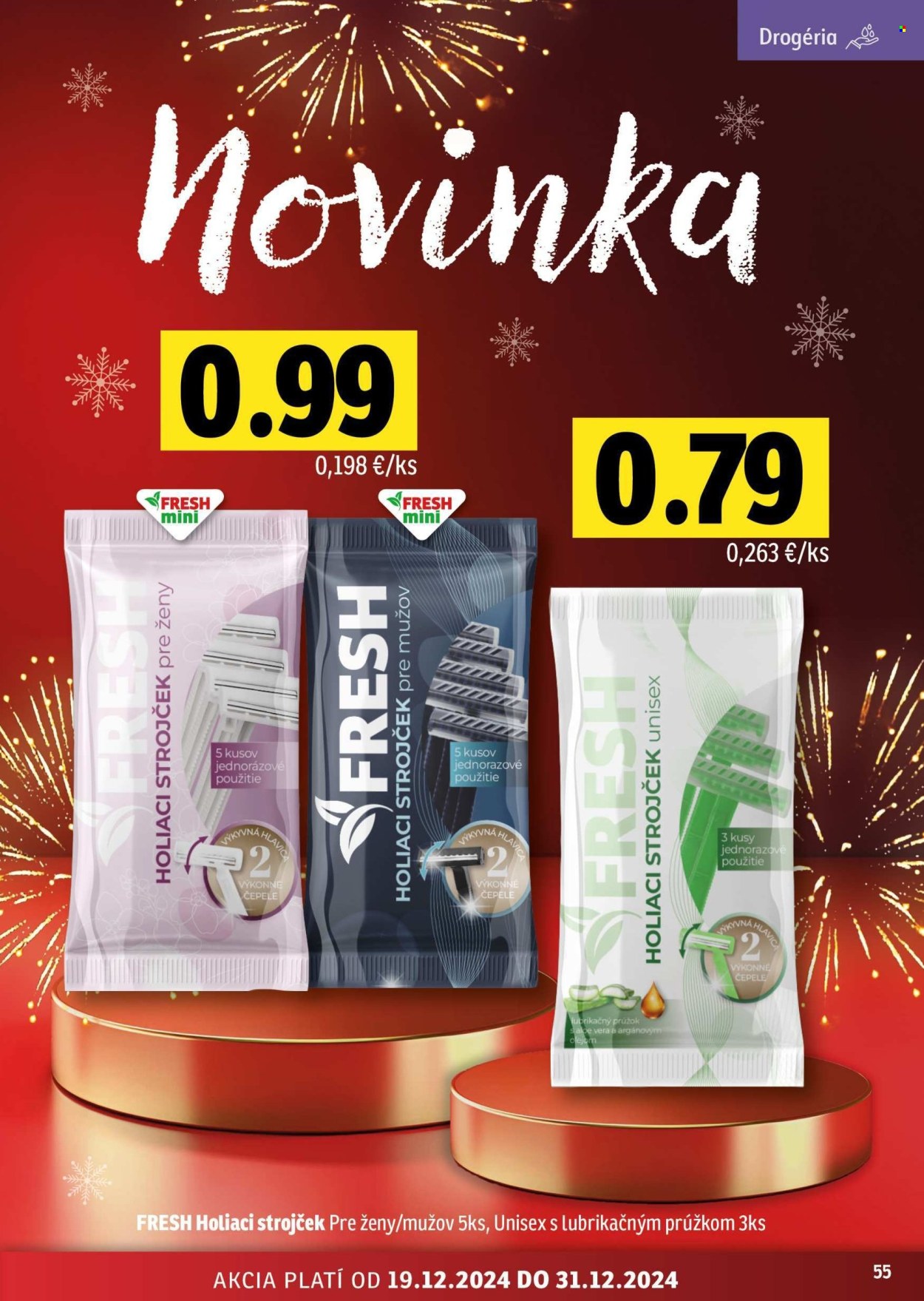 Leták FRESH - 19.12.2024 - 31.12.2024. Strana 55