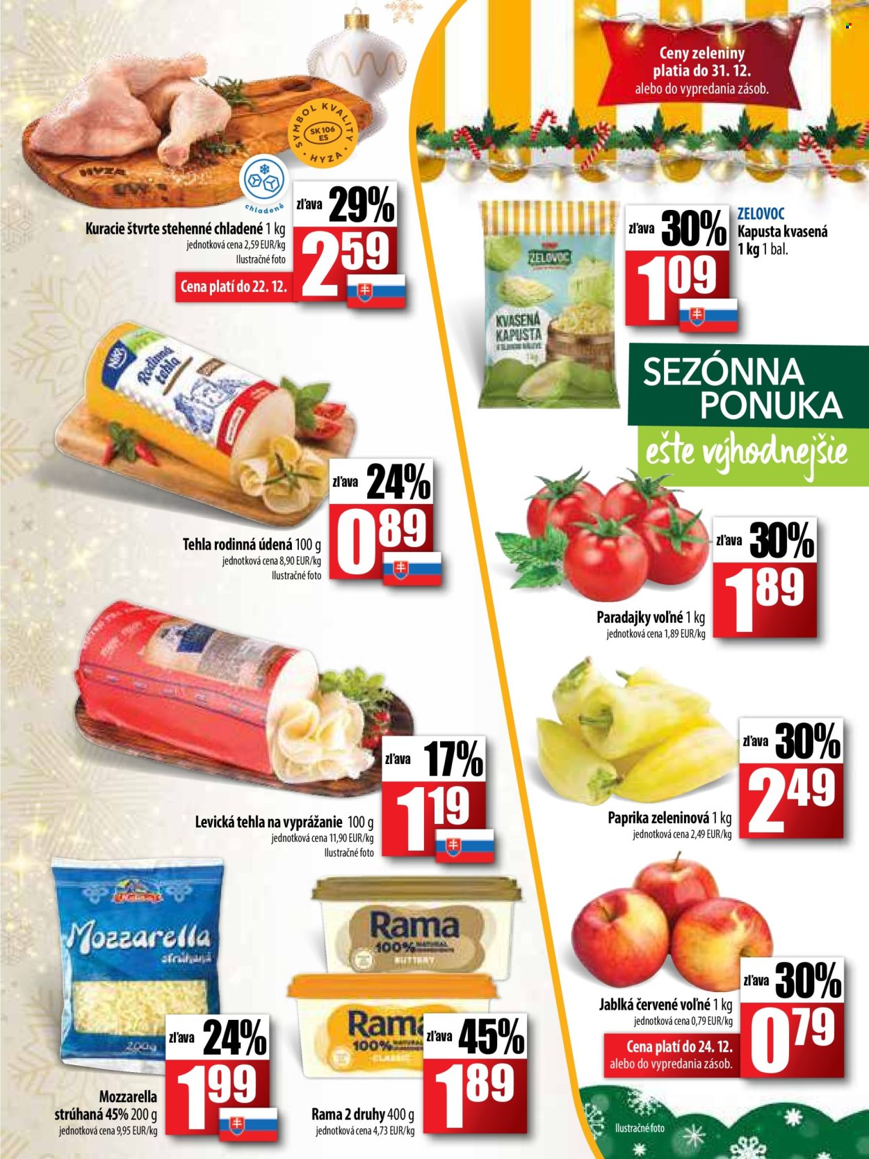 Leták COOP Jednota - 19.12.2024 - 8.1.2025. Strana 3