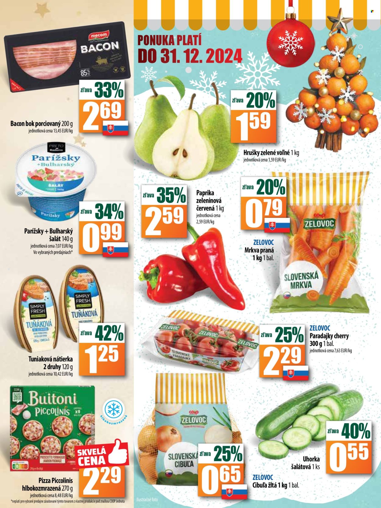 Leták COOP Jednota - 19.12.2024 - 8.1.2025. Strana 3