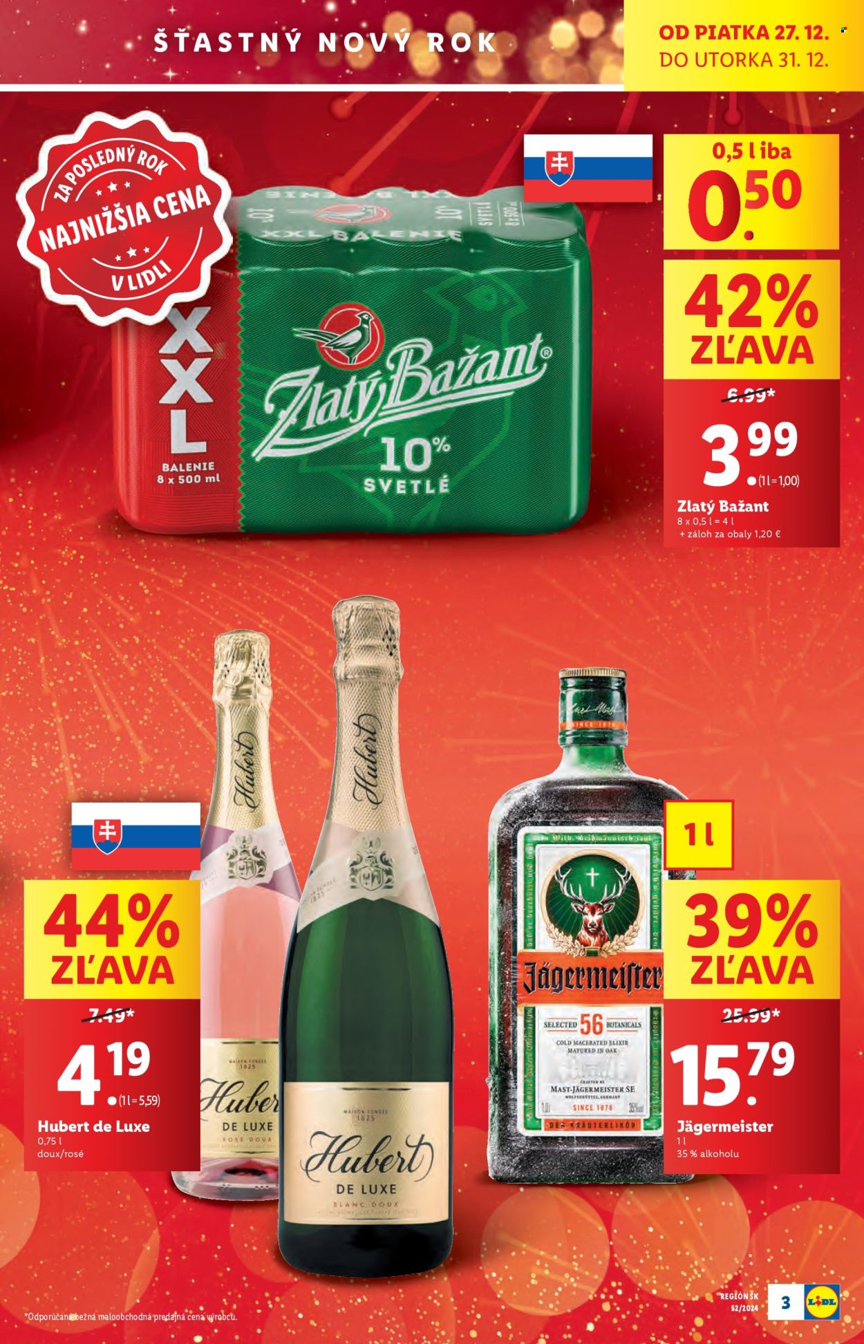 Leták Lidl - 27.12.2024 - 31.12.2024. Strana 3