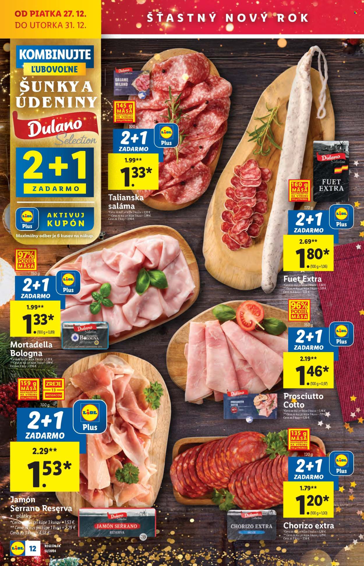 Leták Lidl - 27.12.2024 - 31.12.2024. Strana 18