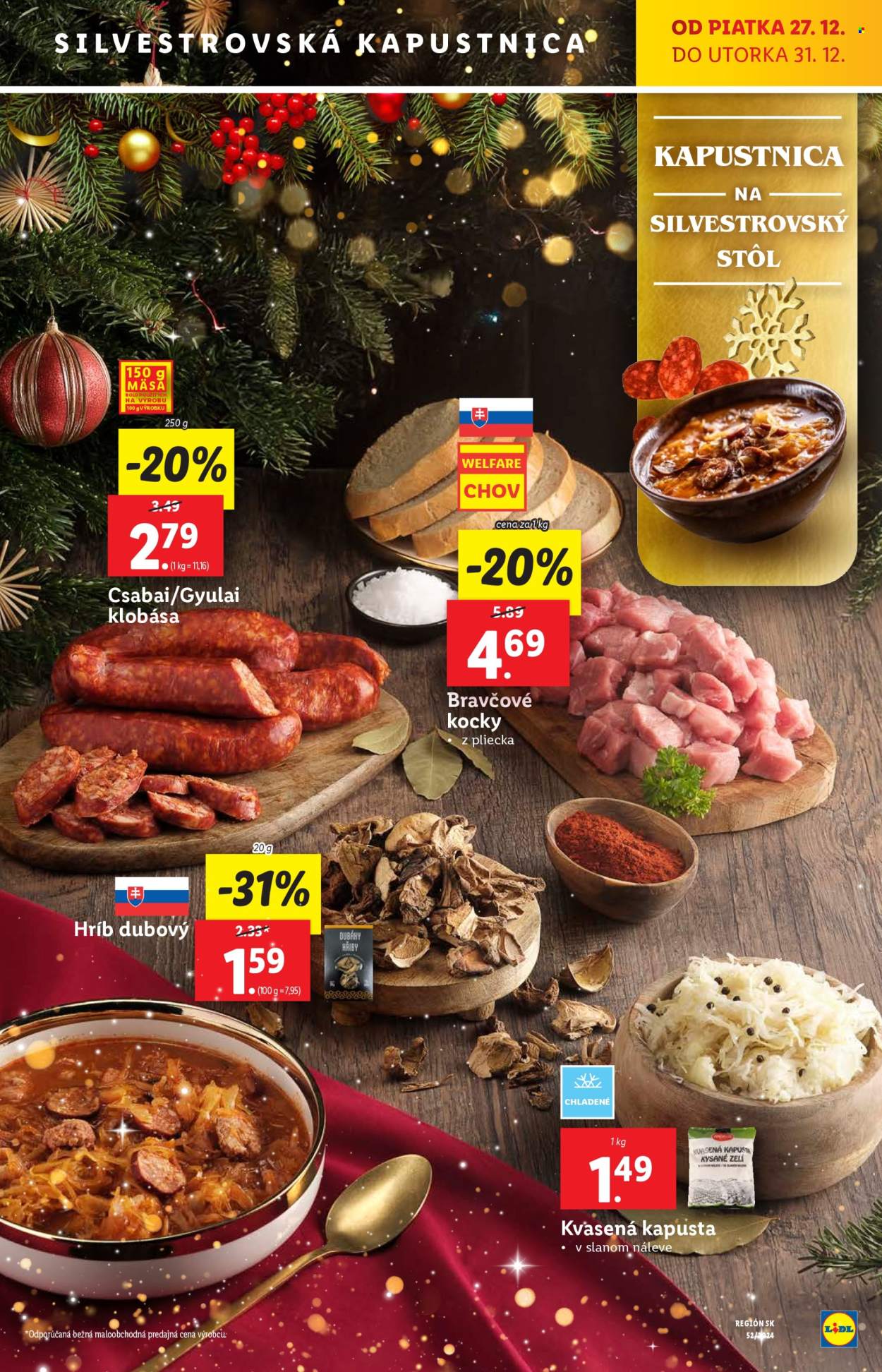 Leták Lidl - 27.12.2024 - 31.12.2024. Strana 21