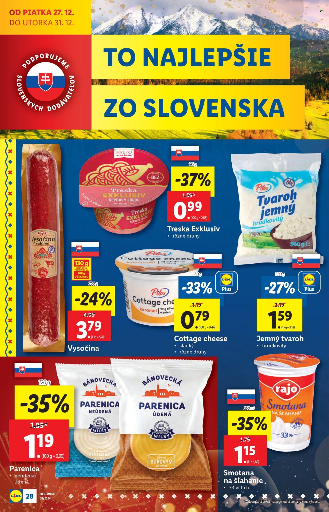 Leták Lidl - 27.12.2024 - 31.12.2024. Strana 36