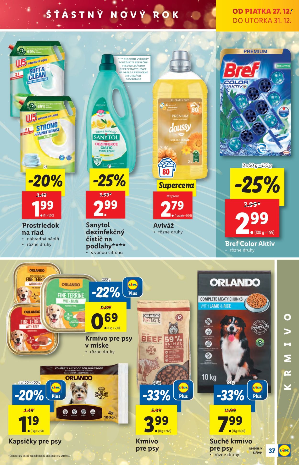 Leták Lidl - 27.12.2024 - 31.12.2024. Strana 45