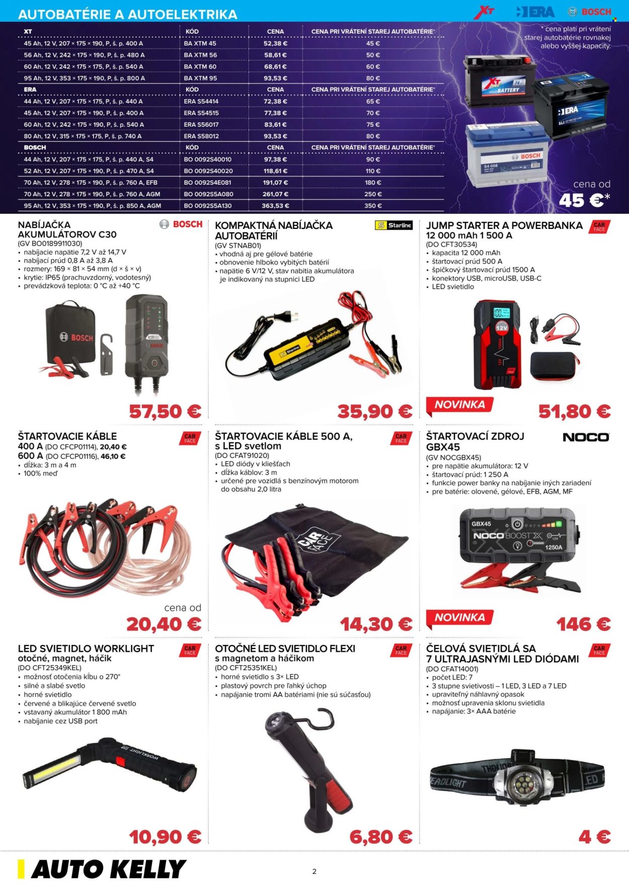 Leták Auto Kelly - 1.1.2025 - 3.2.2025. Strana 2