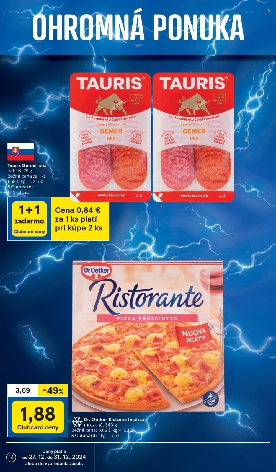Leták TESCO - 27.12.2024 - 31.12.2024. Strana 14