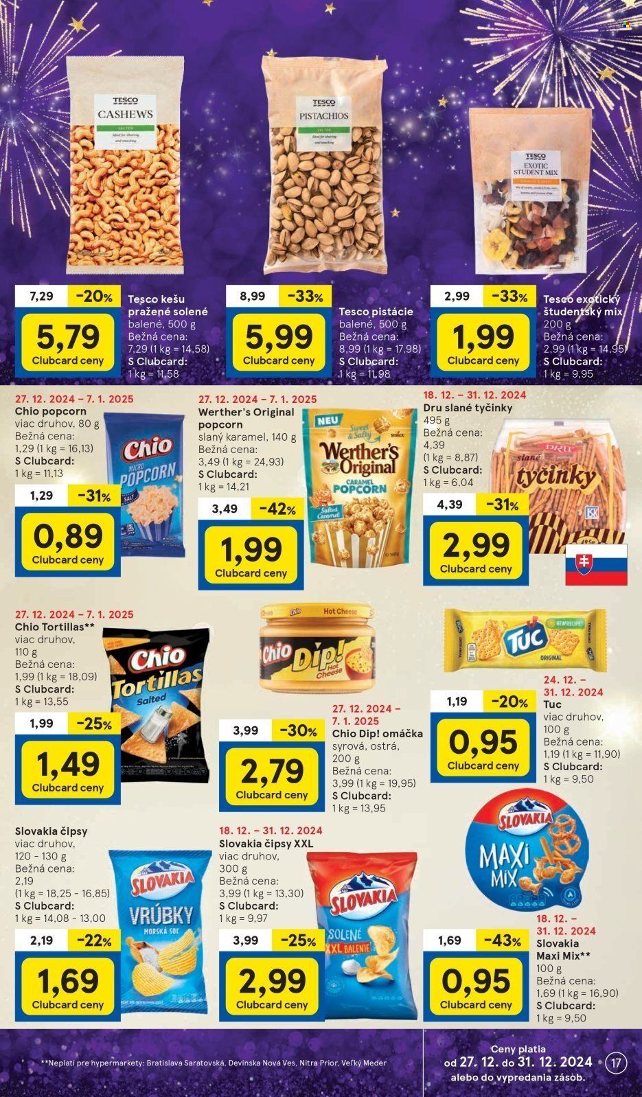 Leták TESCO - 27.12.2024 - 31.12.2024. Strana 17