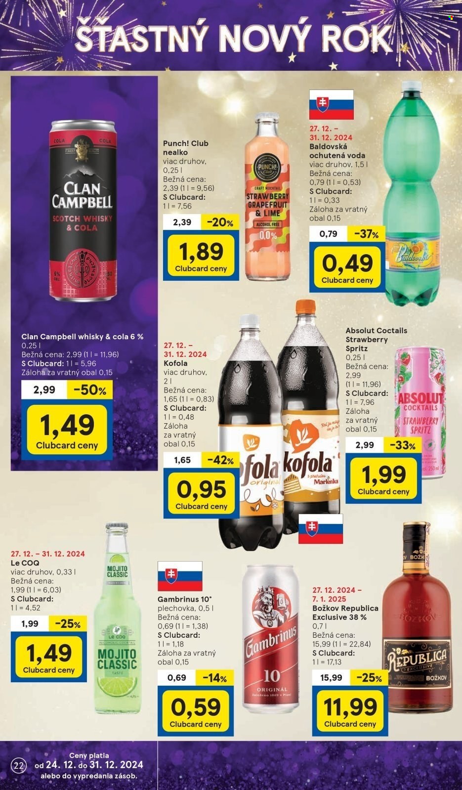 Leták TESCO - 27.12.2024 - 31.12.2024. Strana 22