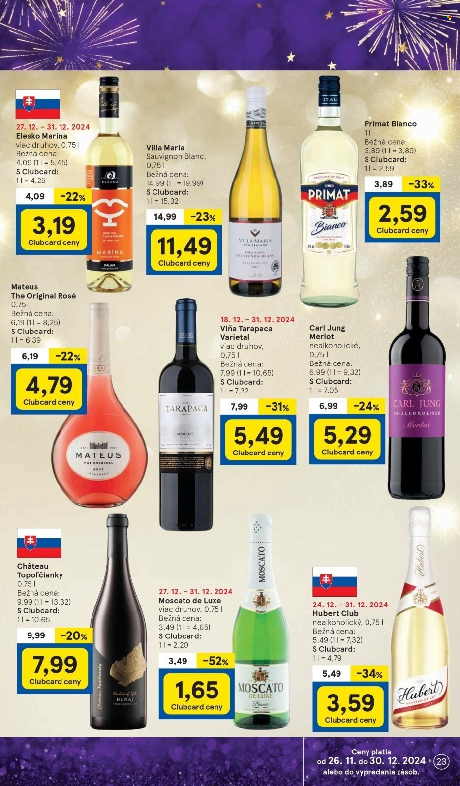 Leták TESCO - 27.12.2024 - 31.12.2024. Strana 23