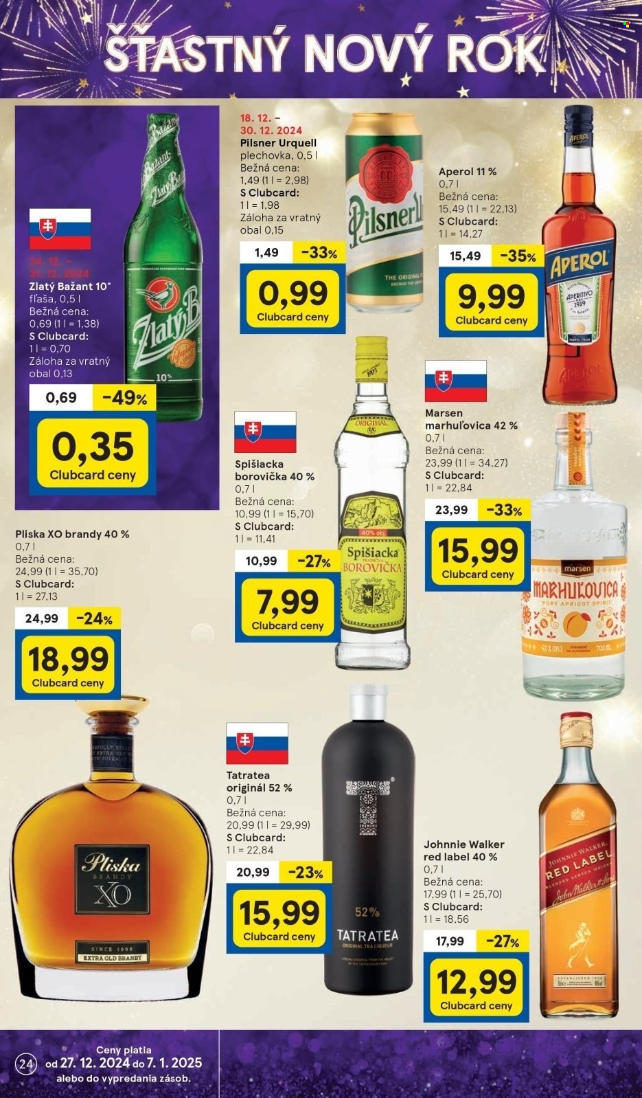 Leták TESCO - 27.12.2024 - 31.12.2024. Strana 24