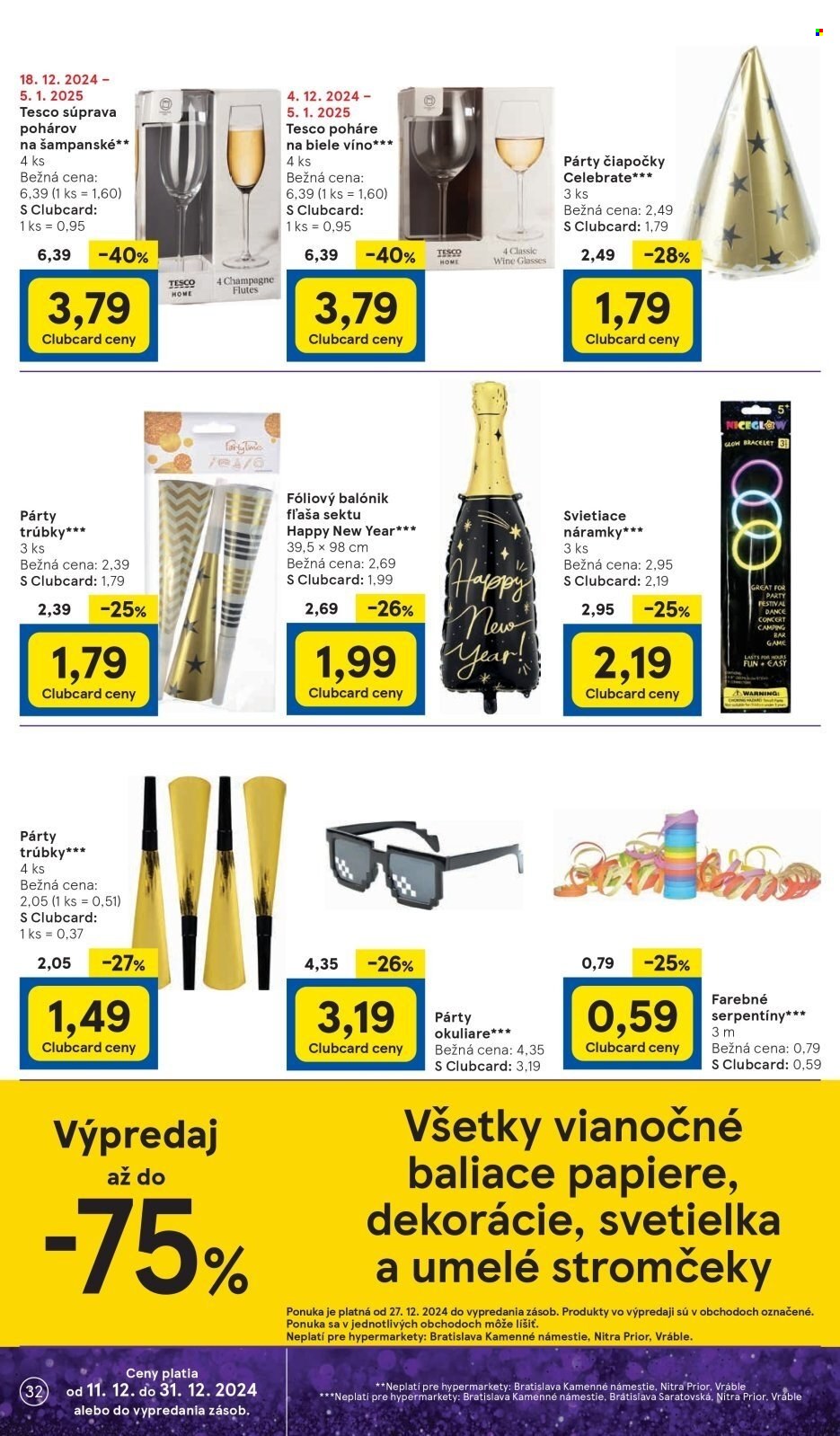 Leták TESCO - 27.12.2024 - 31.12.2024. Strana 32