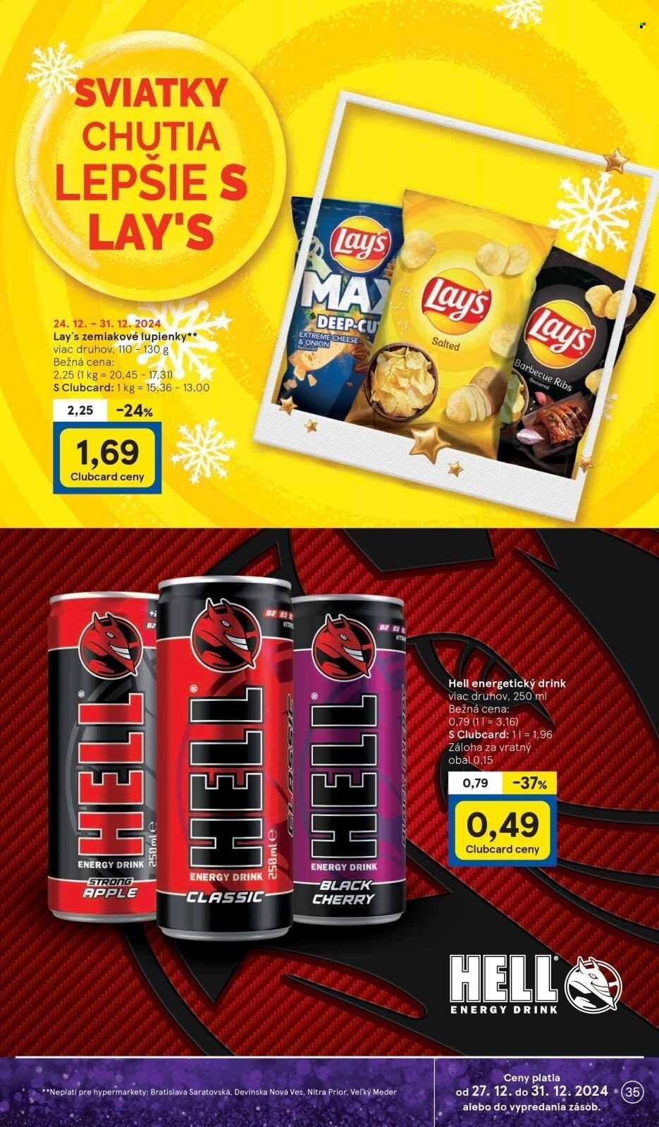 Leták TESCO - 27.12.2024 - 31.12.2024. Strana 35