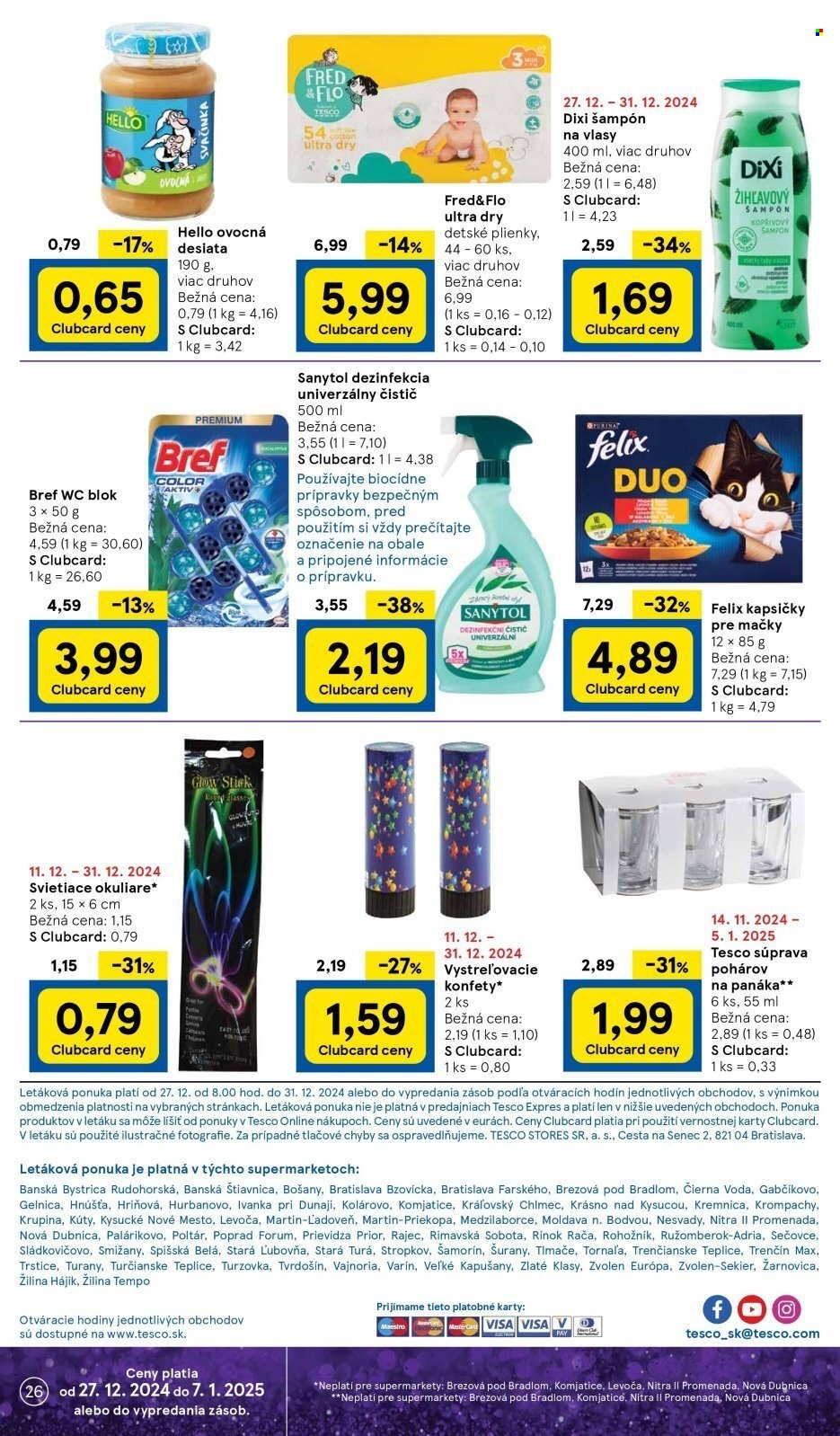 Leták TESCO supermarket - 27.12.2024 - 31.12.2024. Strana 26