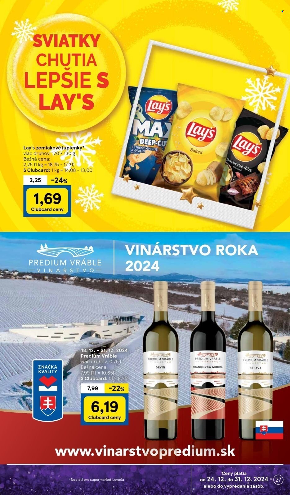 Leták TESCO supermarket - 27.12.2024 - 31.12.2024. Strana 27