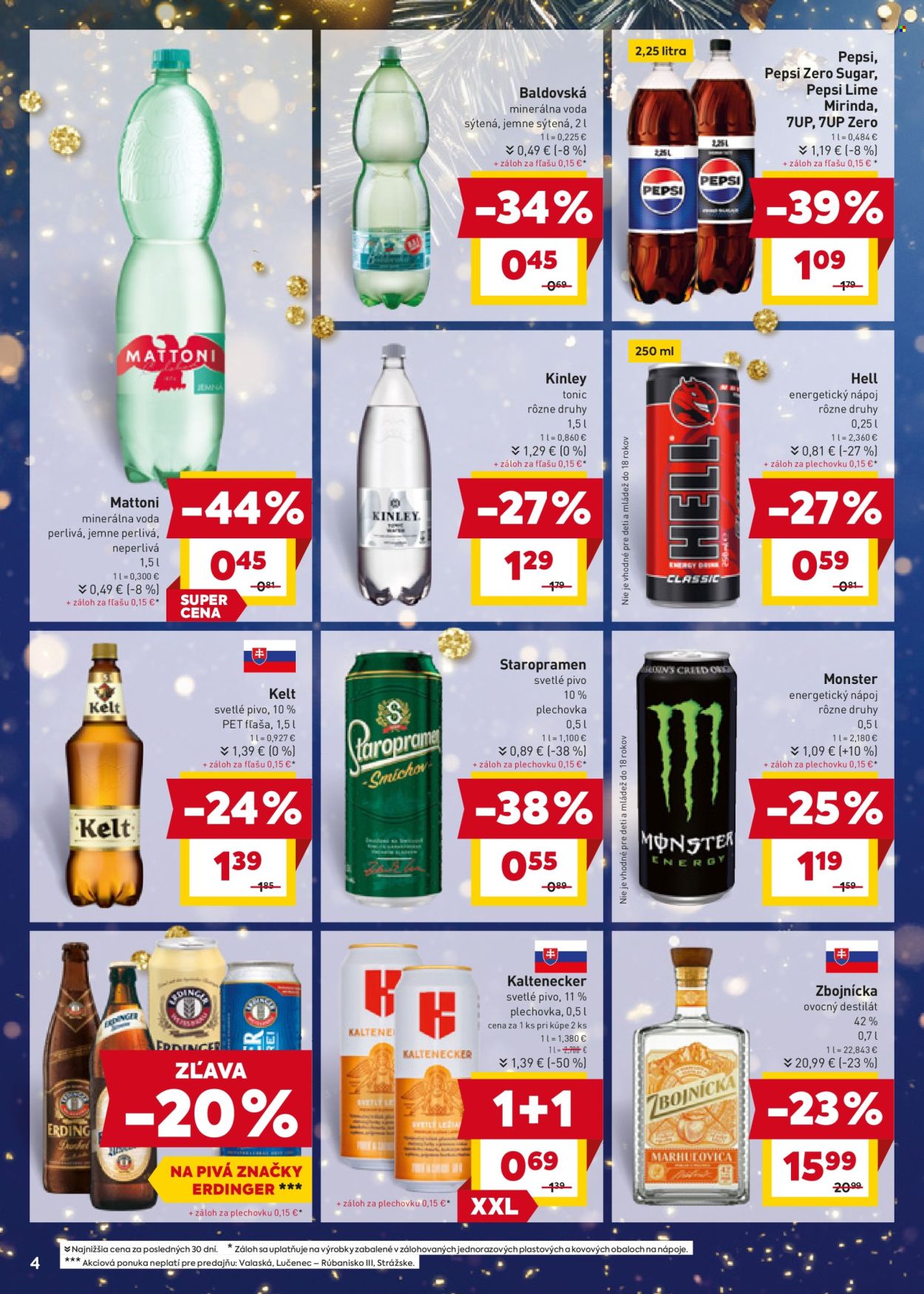 Leták Billa - 28.12.2024 - 31.12.2024. Strana 4