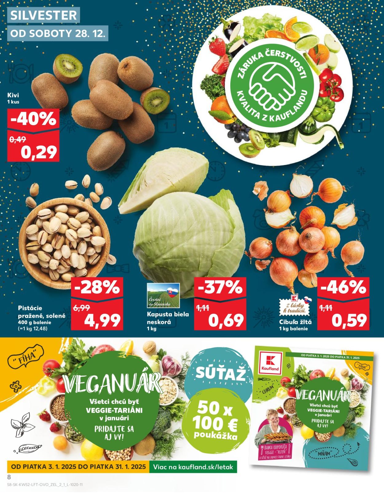 Leták Kaufland - 28.12.2024 - 31.12.2024. Strana 8