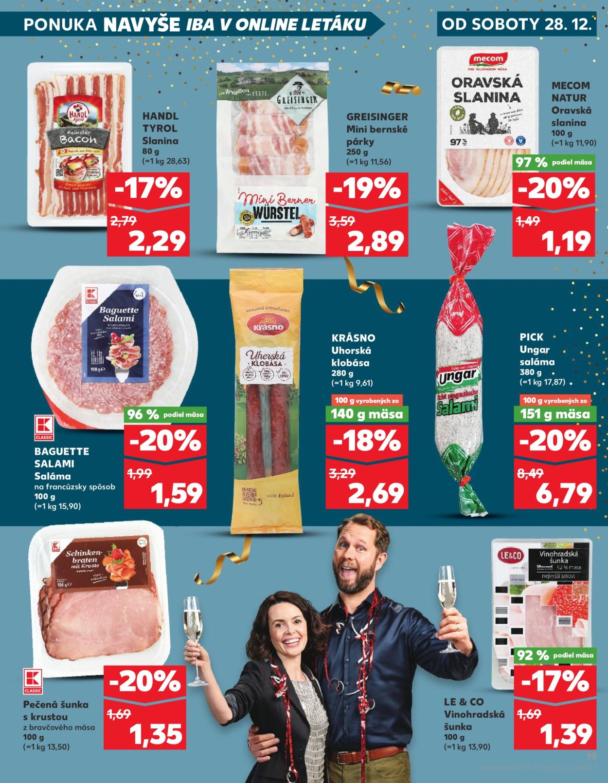 Leták Kaufland - 28.12.2024 - 31.12.2024. Strana 19