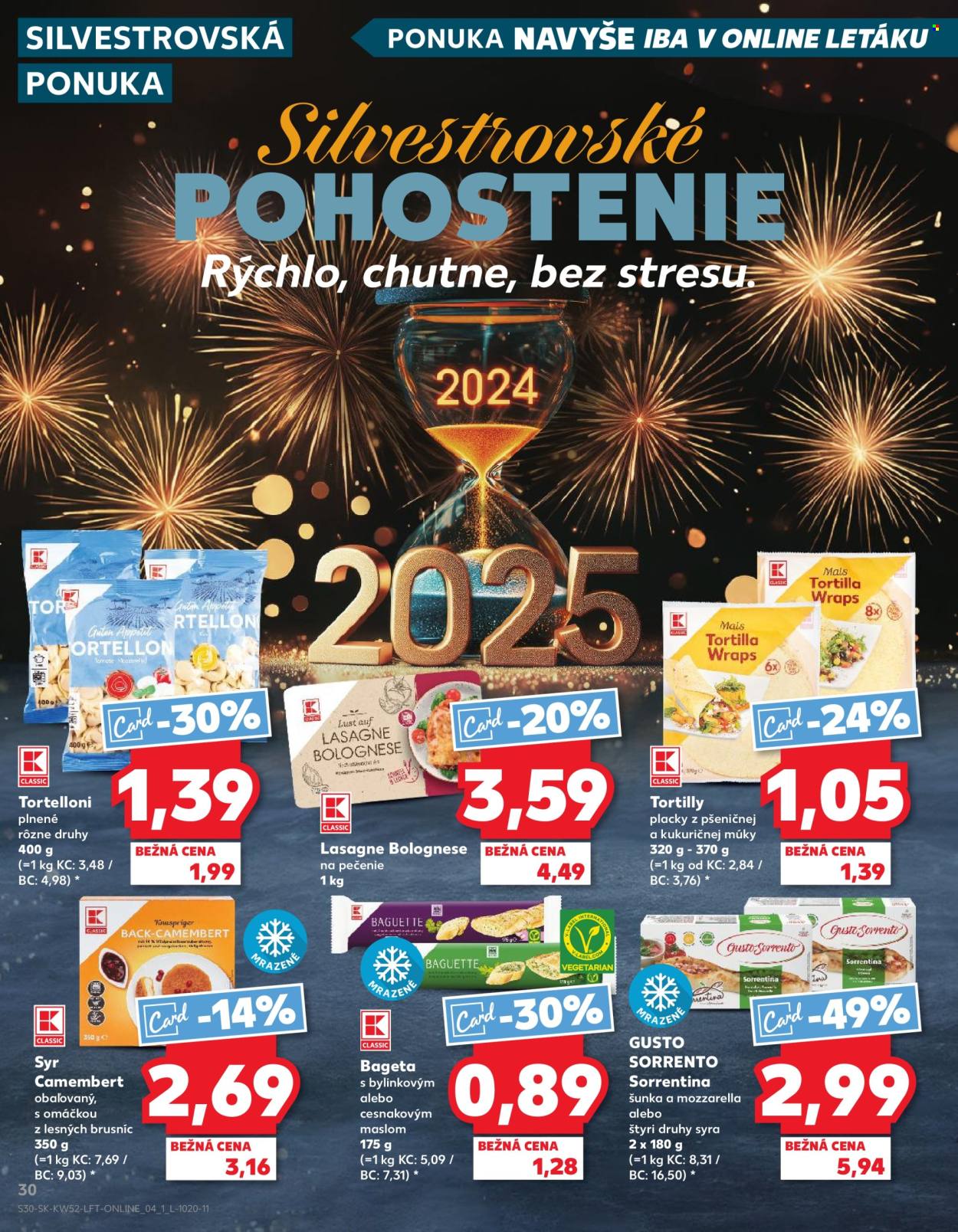 Leták Kaufland - 28.12.2024 - 31.12.2024. Strana 30