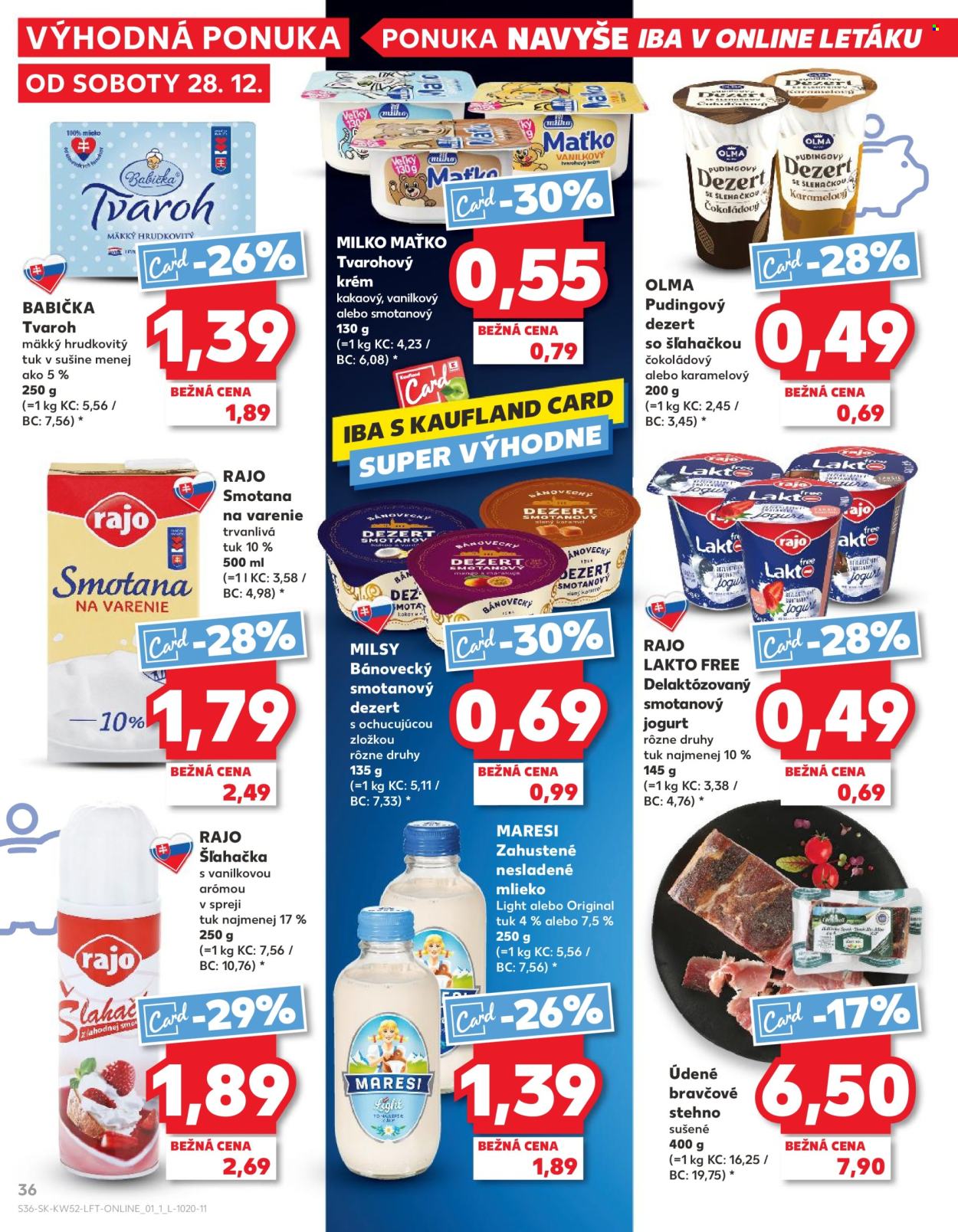 Leták Kaufland - 28.12.2024 - 31.12.2024. Strana 36