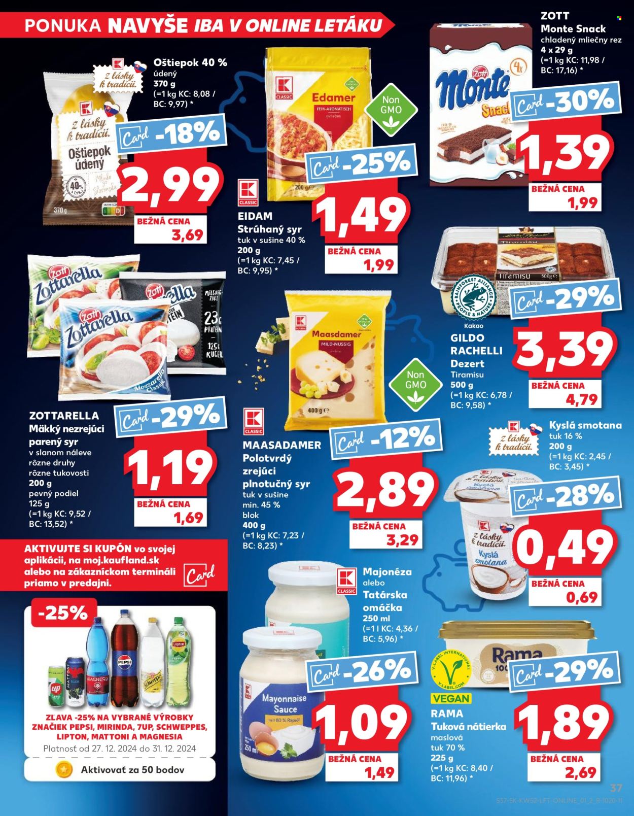 Leták Kaufland - 28.12.2024 - 31.12.2024. Strana 37