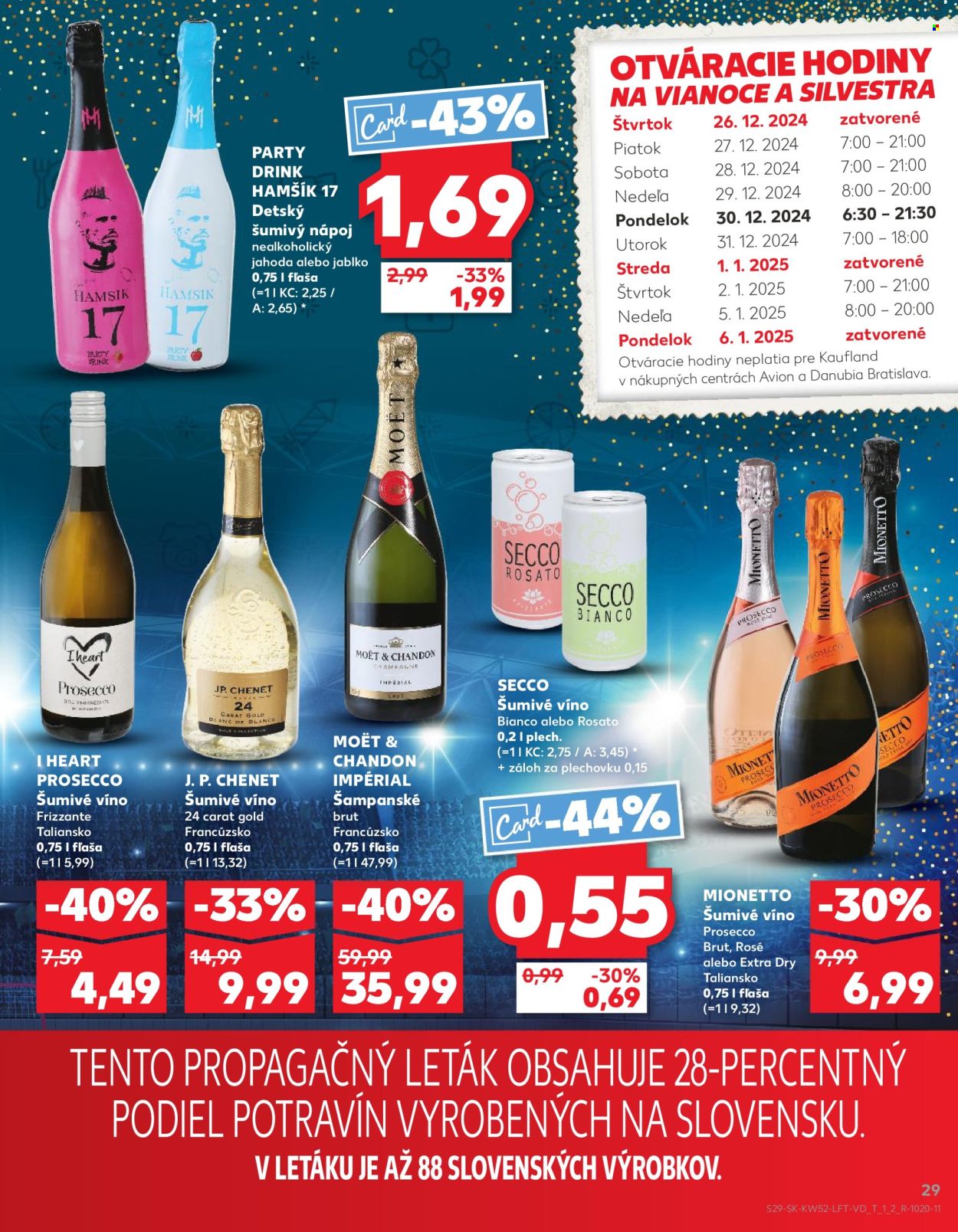 Leták Kaufland - 28.12.2024 - 31.12.2024. Strana 29