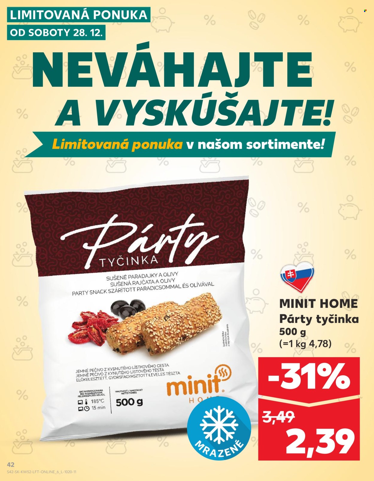 Leták Kaufland - 28.12.2024 - 31.12.2024. Strana 42