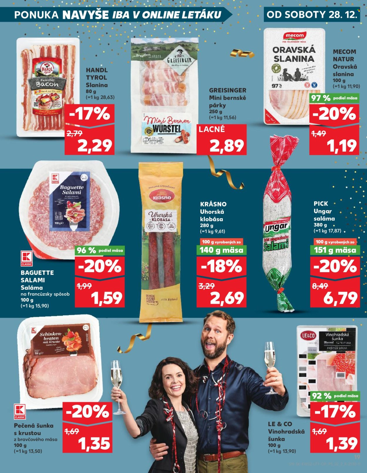 Leták Kaufland - 28.12.2024 - 31.12.2024. Strana 19