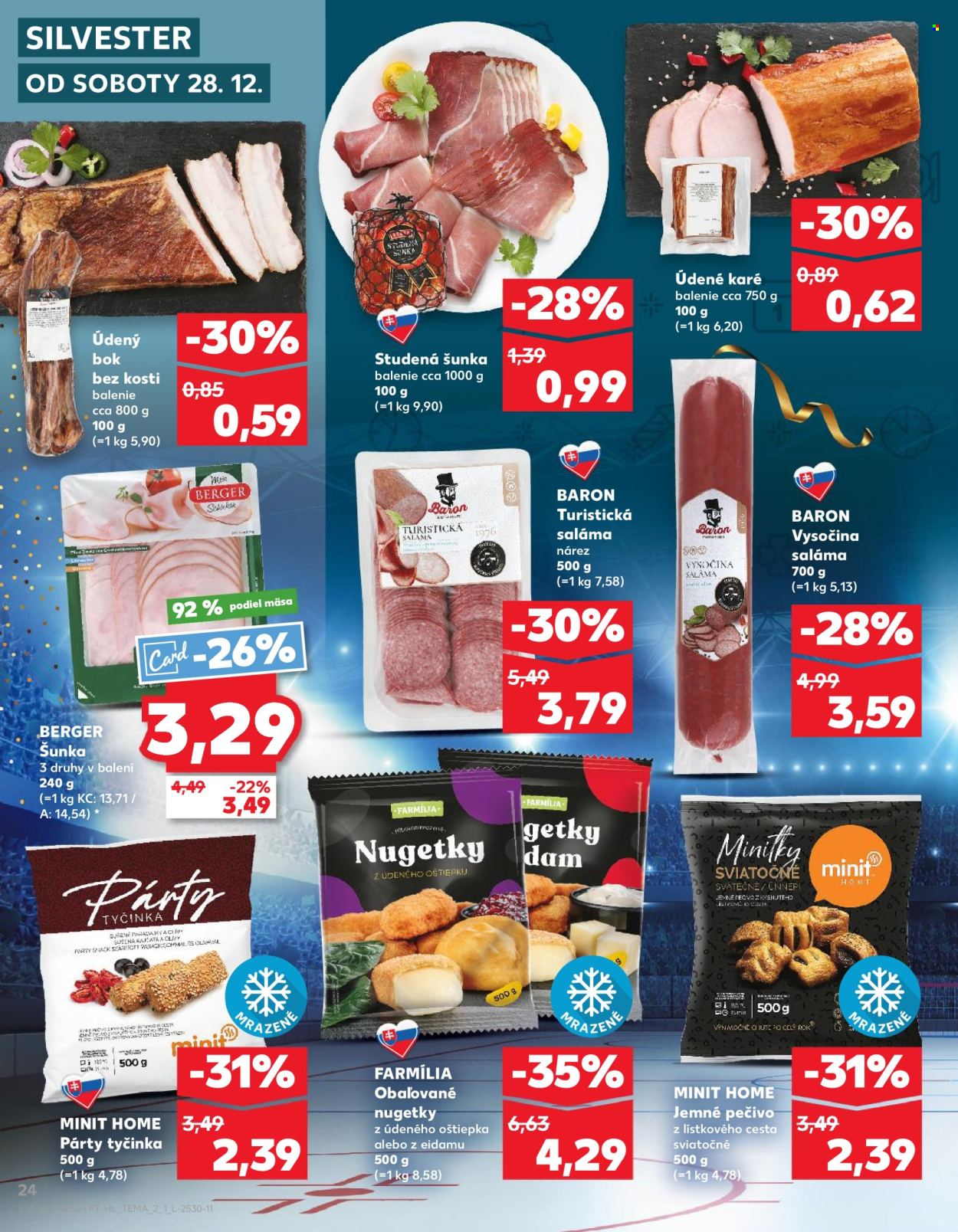 Leták Kaufland - 28.12.2024 - 31.12.2024. Strana 24