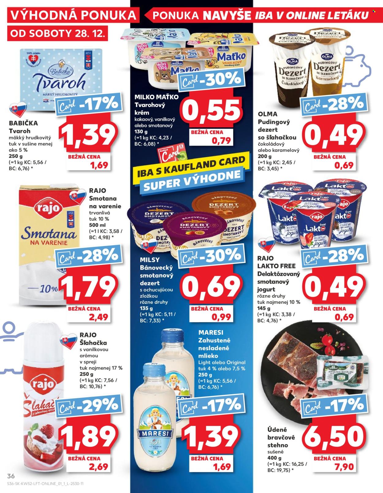 Leták Kaufland - 28.12.2024 - 31.12.2024. Strana 36